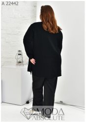 Жіночий подовжений светр Oversize А 22442 Жіночий подовжений светр Oversize А 22442